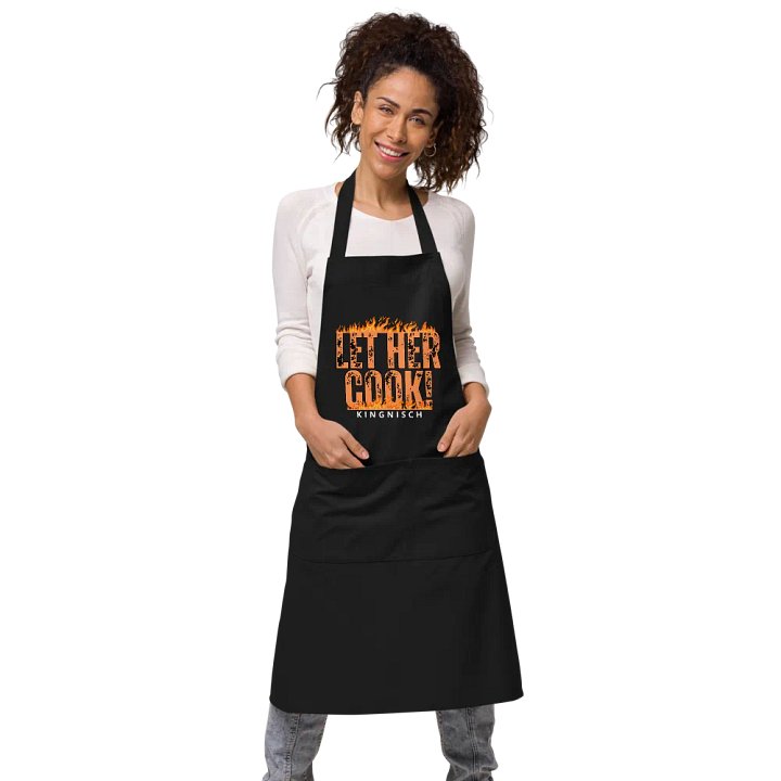 LET HER COOK! Apron product image (1)