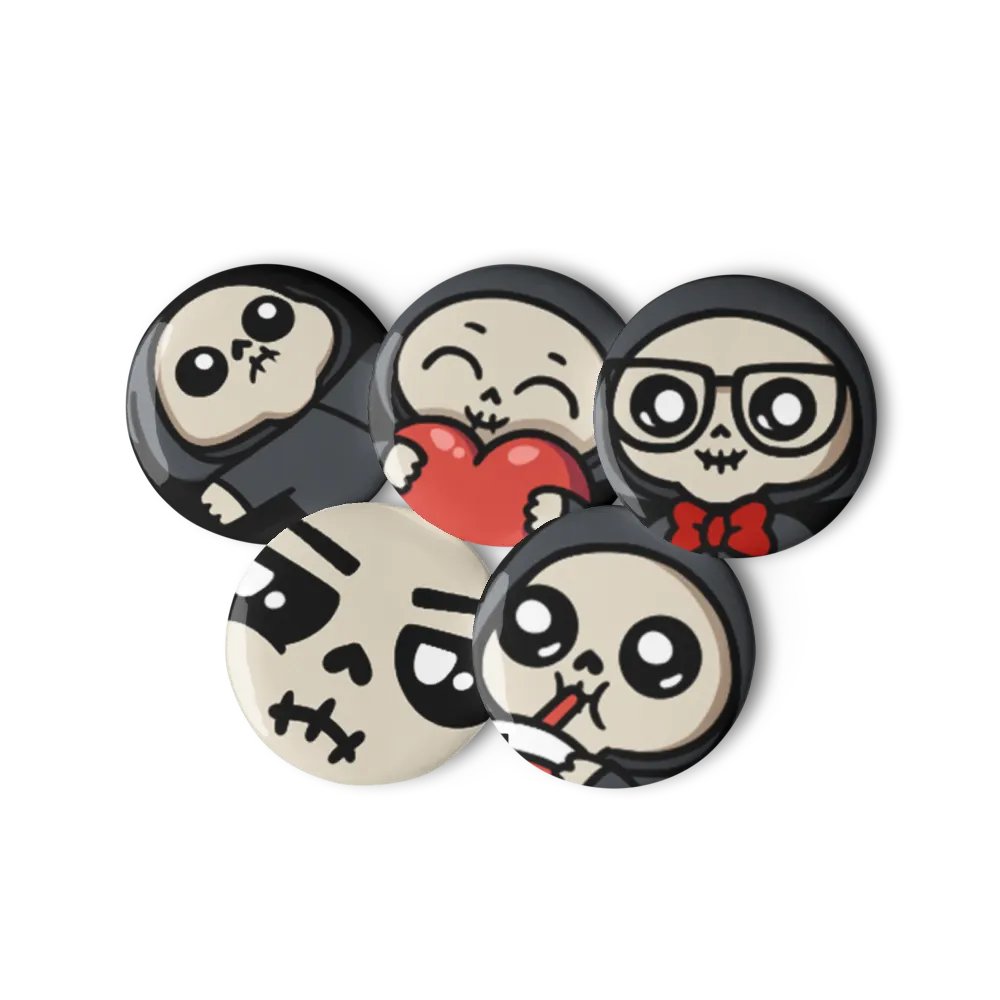 Skullboy Pin Set #1 product image (1)