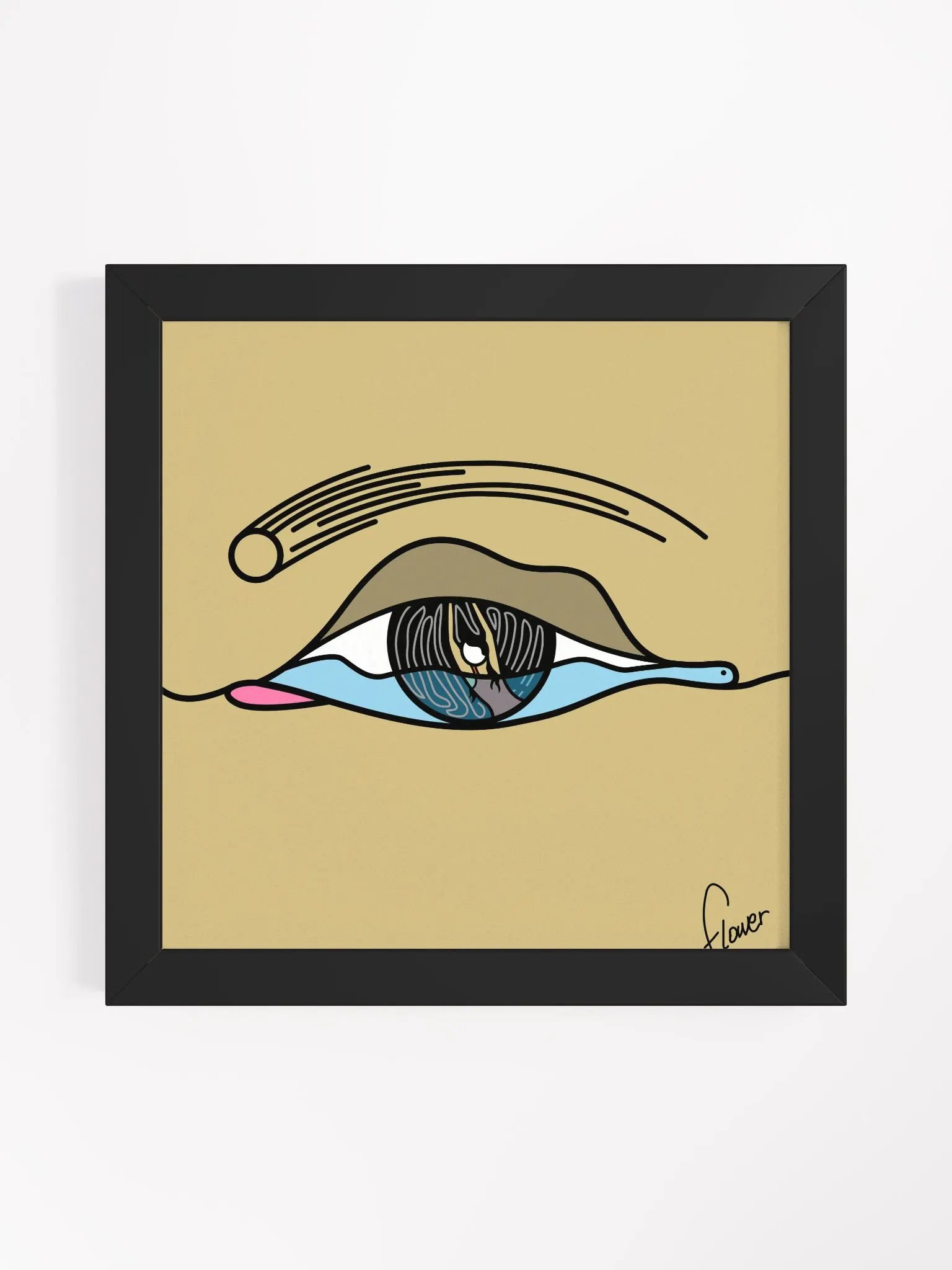 Meraki. Framed Matte Poster product image (1)