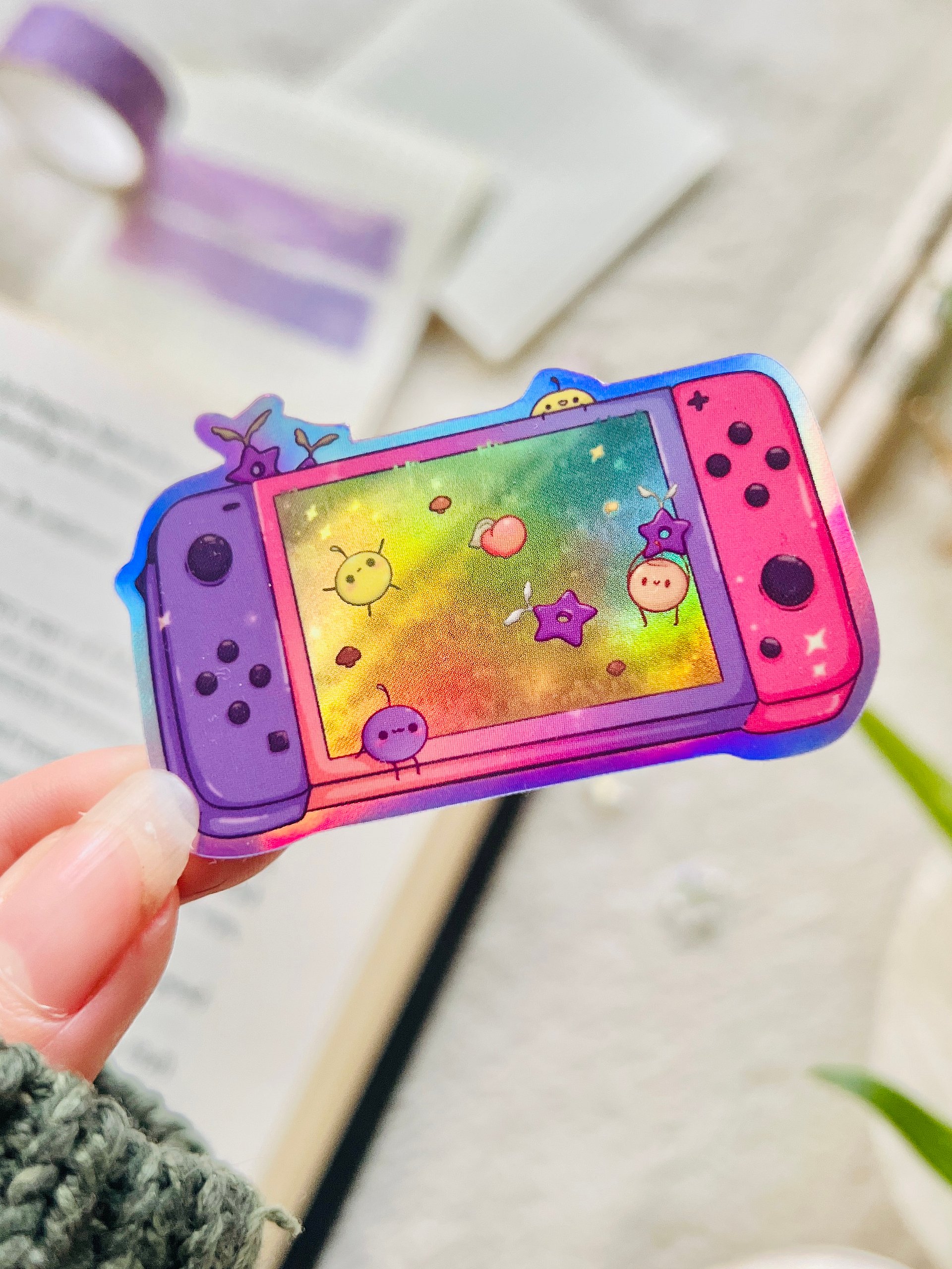 Stardew Switch Holographic Sticker product image (2)