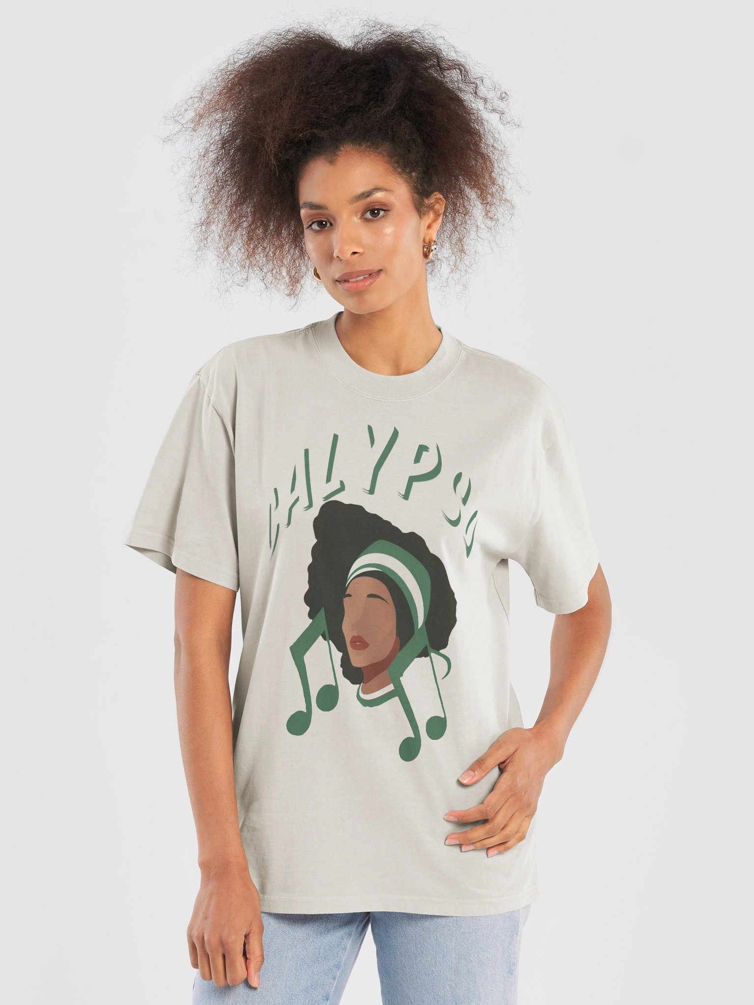 Calypso - Caribbean Apples | Premium Heavyweight Oversized Faded T-Shirt | 5 Colors product image (33)