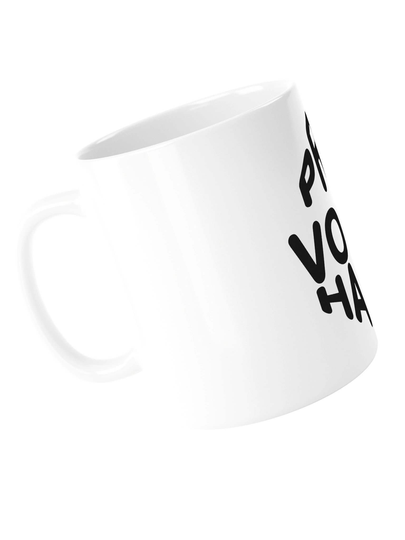 PROVOKÄHAUS Signature Glossy Mug — White product image (15)