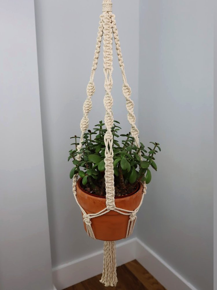 Classic Macrame Plant Hanger (Digital PDF Pattern) product image (1)