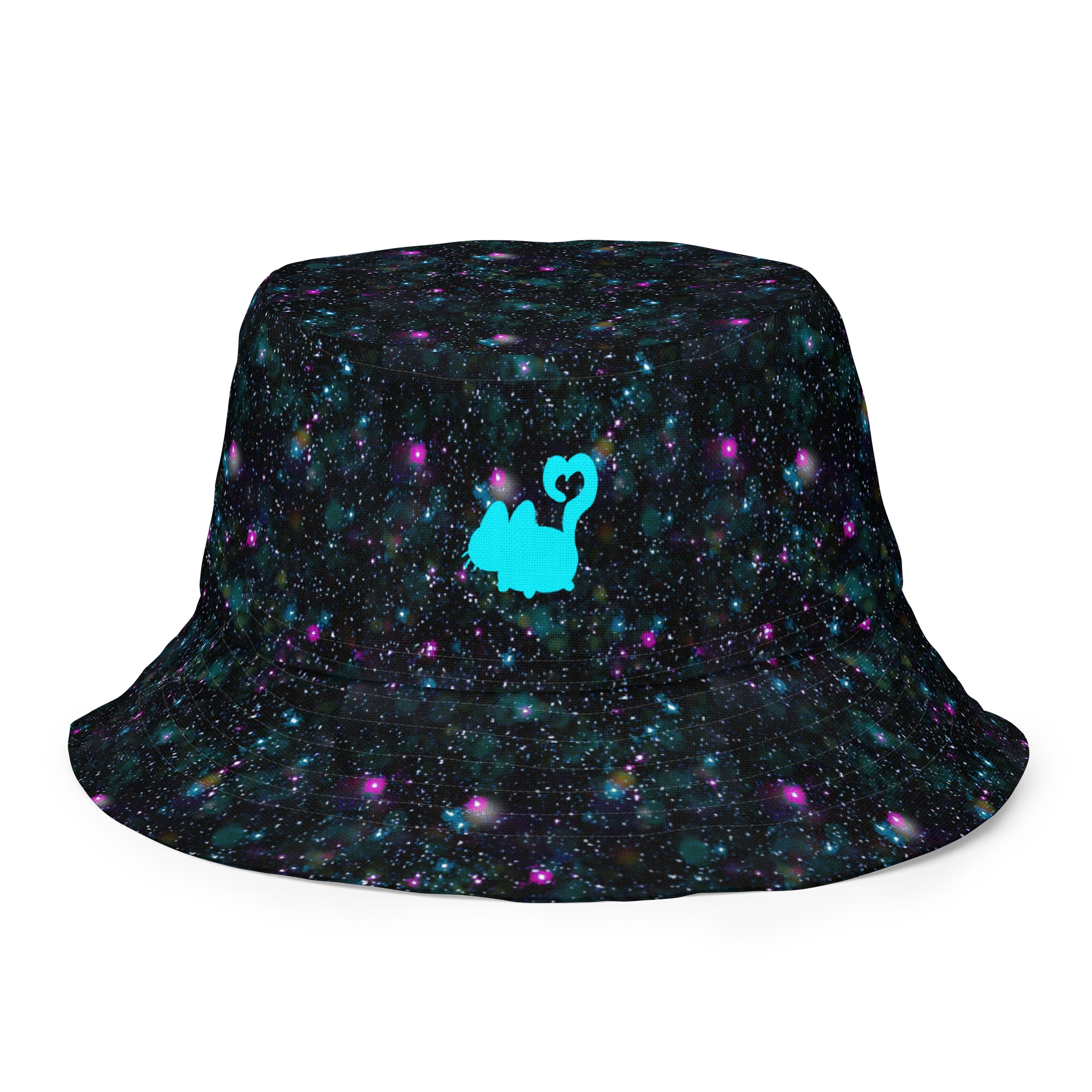 vangoggles.com reversible bucket hat (glittergoo/wishingstar) product image (1)