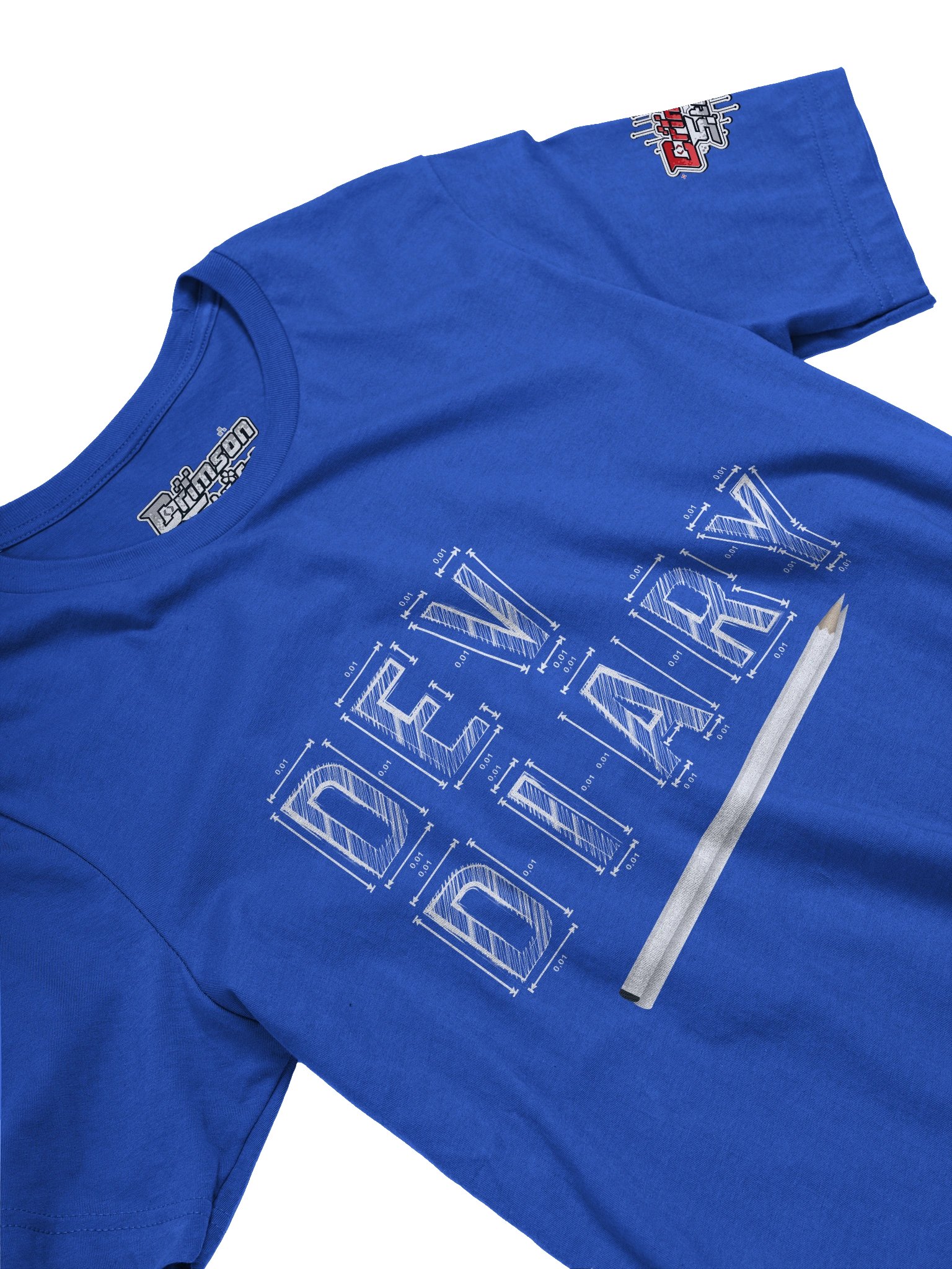 Dev Diary "Blueprint" Unisex T-Shirt product image (3)