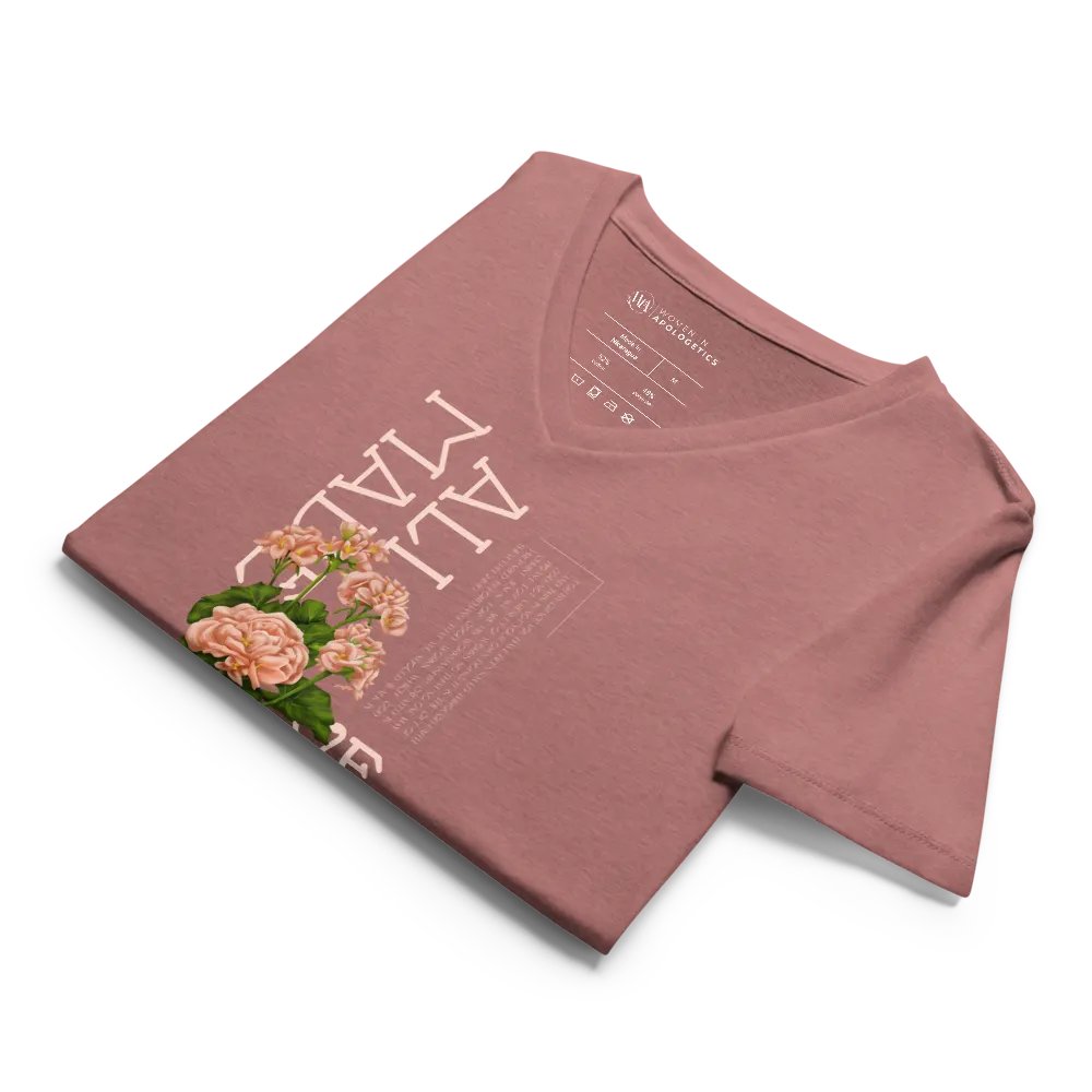 Made Alive in Christ V-Neck T-Shirt product image (6)