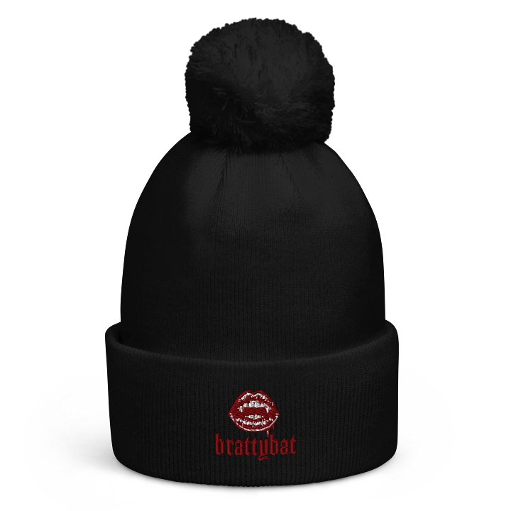 brattybat_ logo beanie product image (1)