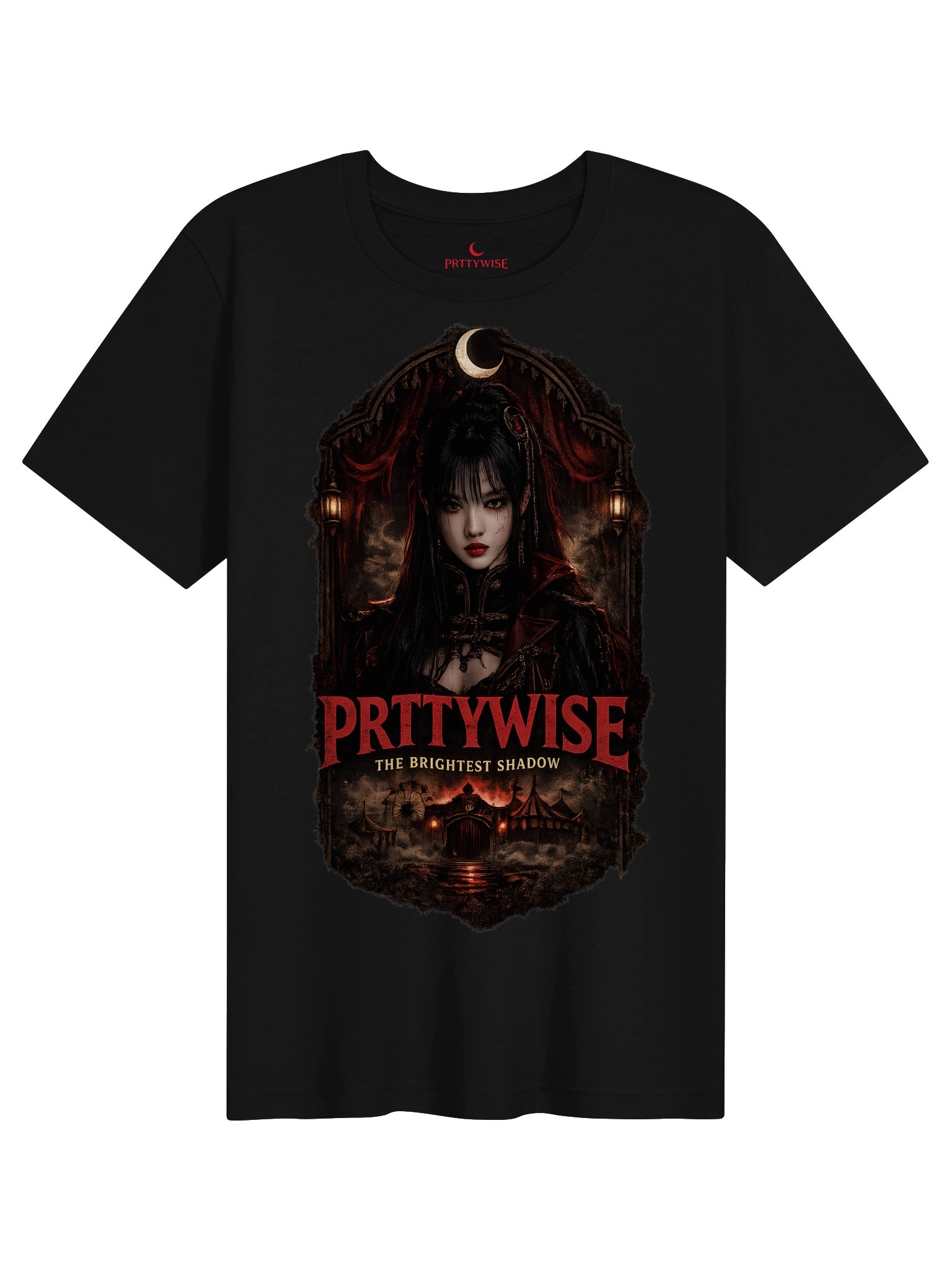PRTTYWISE — The Brightest Shadow Portrait Tee product image (1)