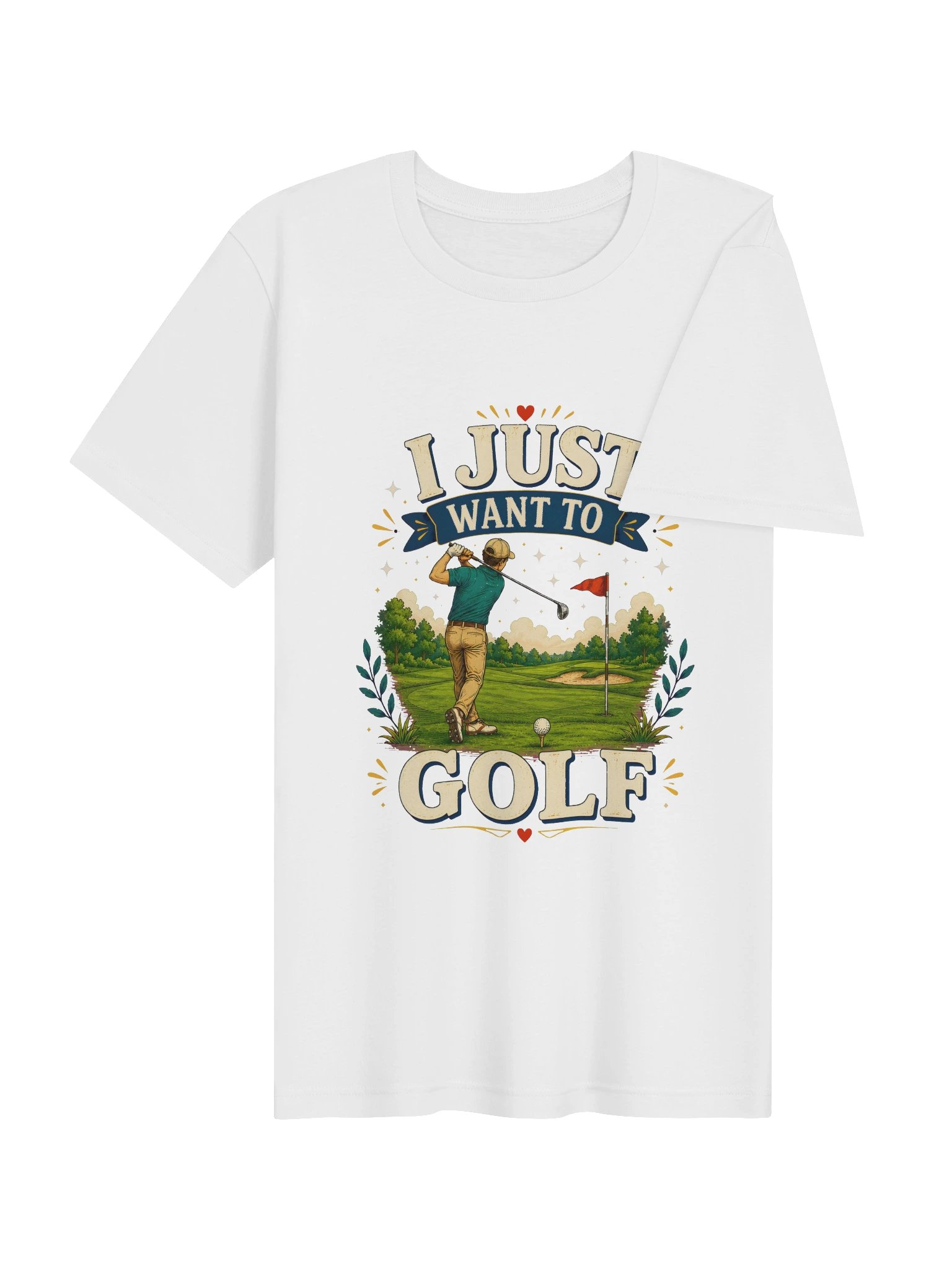 I Just Want To Golf Tee product image (25)