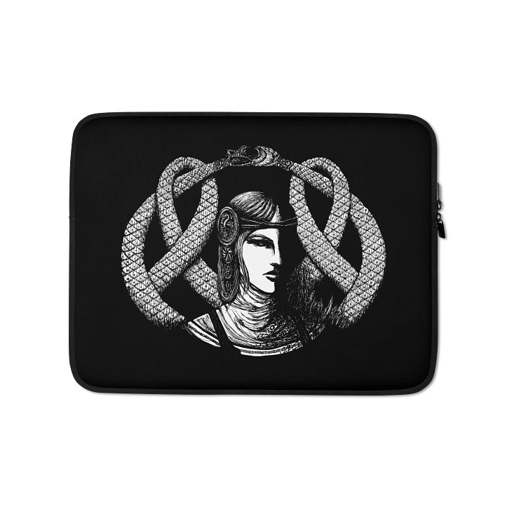 Hel in Black Laptop Sleeve product image (1)