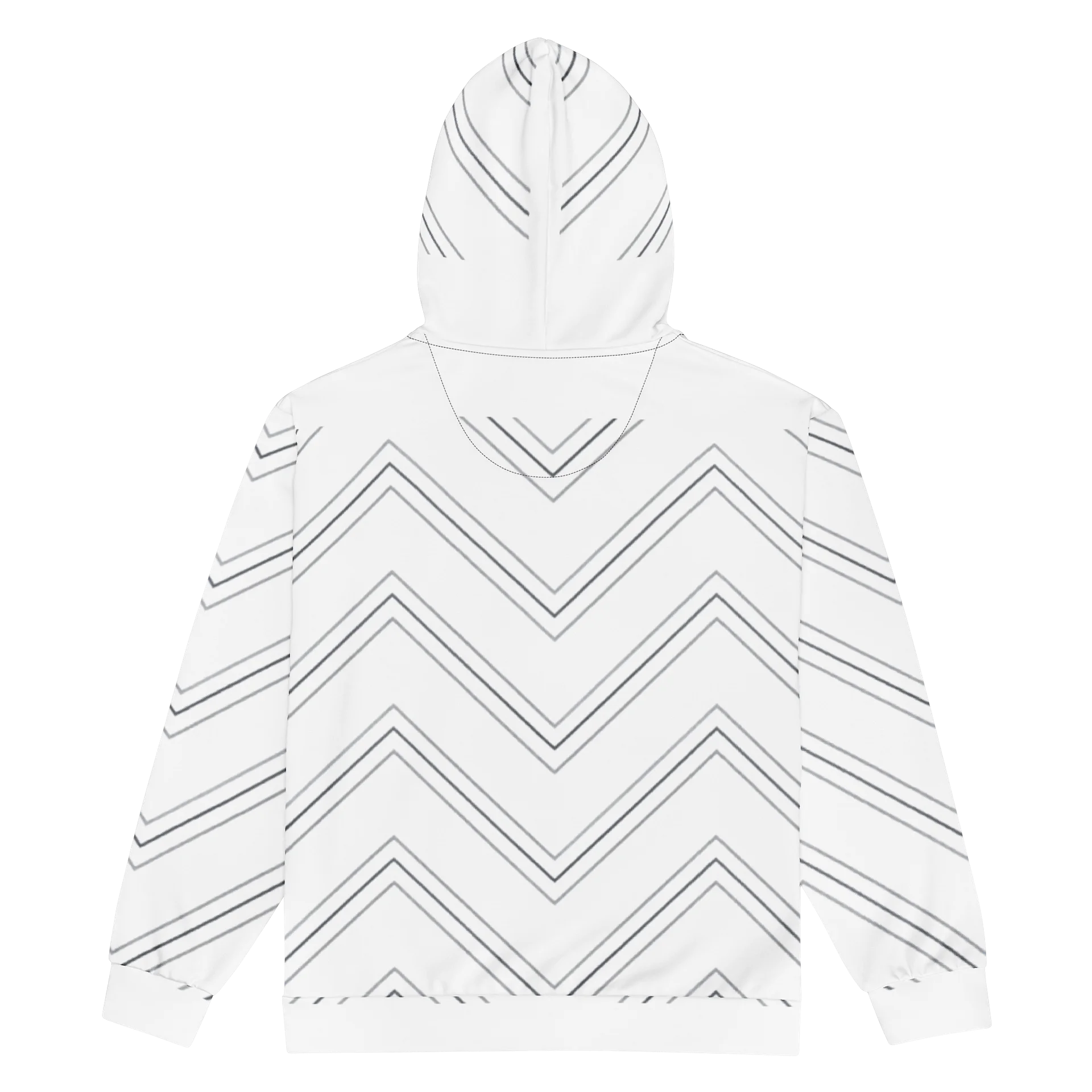 chevron/zigzag pattern unisex hoodie product image (2)