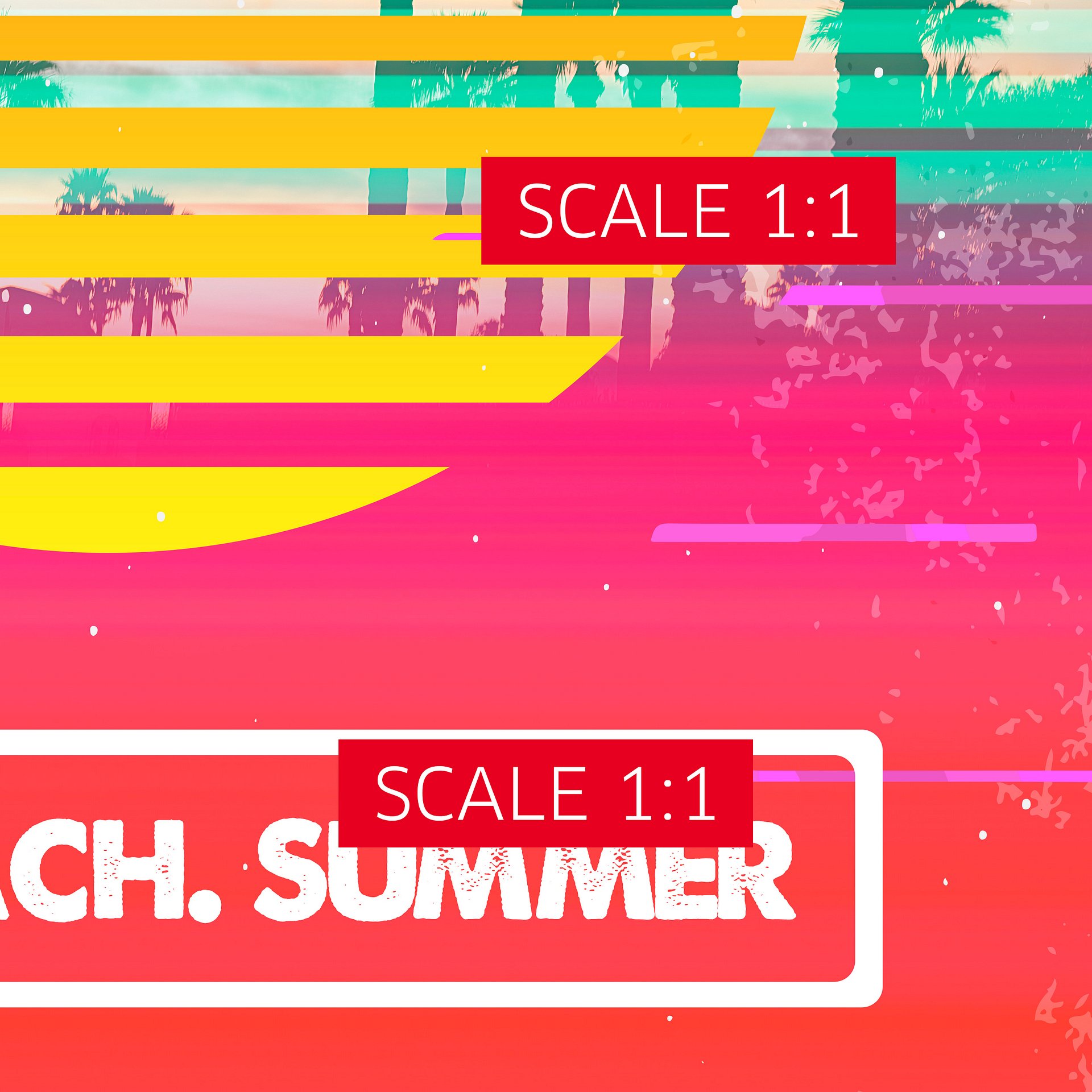 Retrowave poster: Classic Summer Hits [retrowave/vaporwave/synthwave] — aesthetic poster, retrowave art print, neon poster, 80s poster product image (5)