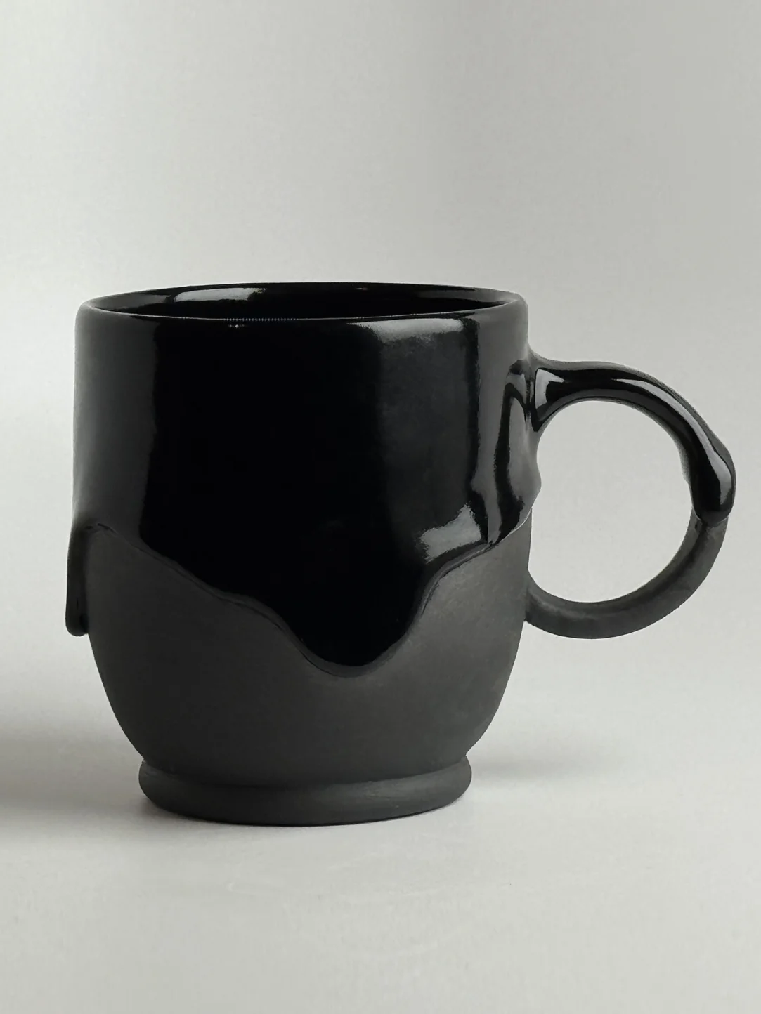 Monochrome Black Drip Mug 2 product image (1)