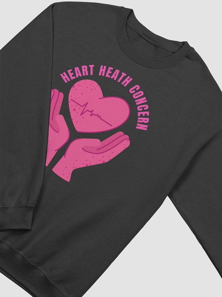 Heartbeat Health Concern Crewneck Sweatshirt product image (18)