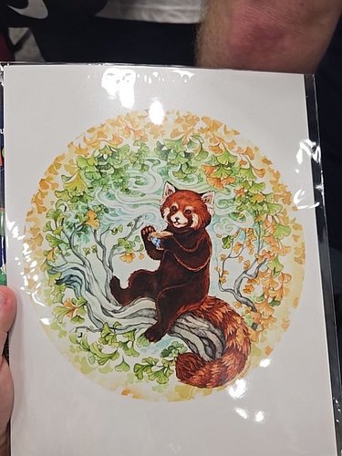 @stellargemi went to a convention and got me this. Just a lil guy like me.