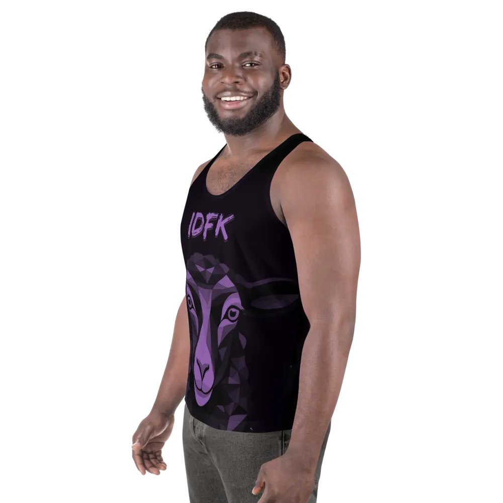 IDFK Black Sheep Full Purple Tank Top product image (7)