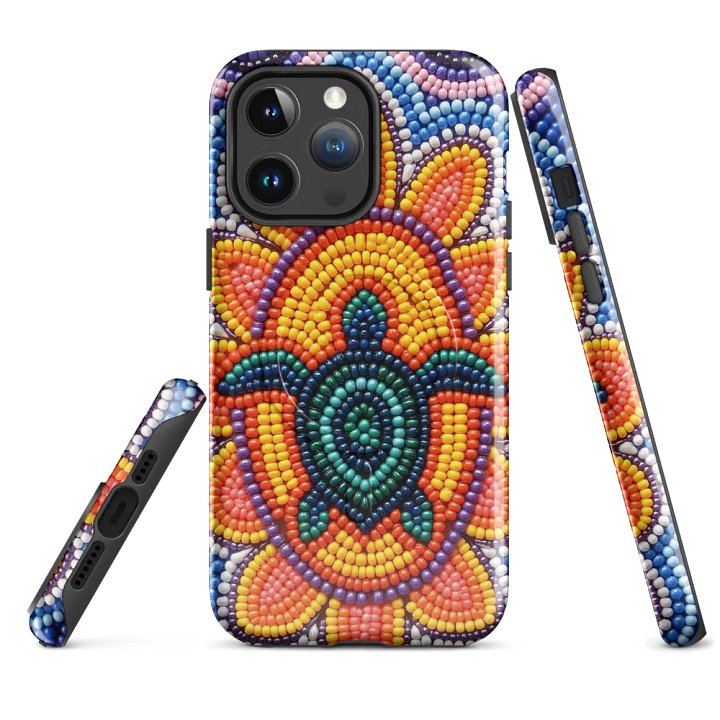 Turtle Faux-Beadwork iPhone® Tough Case product image (4)