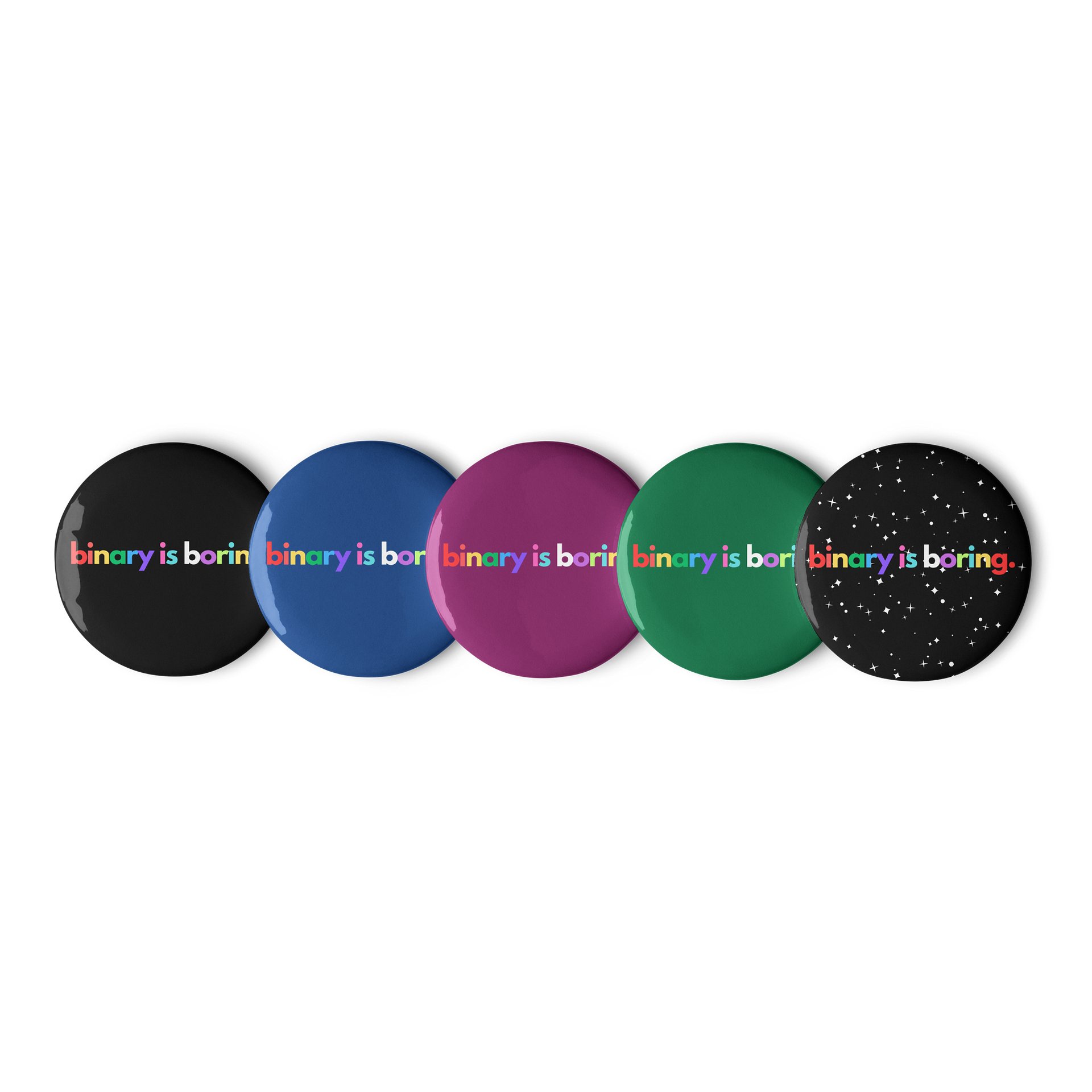 Binary Is Boring button product image (1)