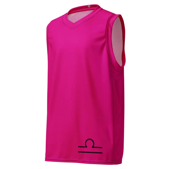 Libra Zodiac All-Over Print Basketball Jersey product image (1)