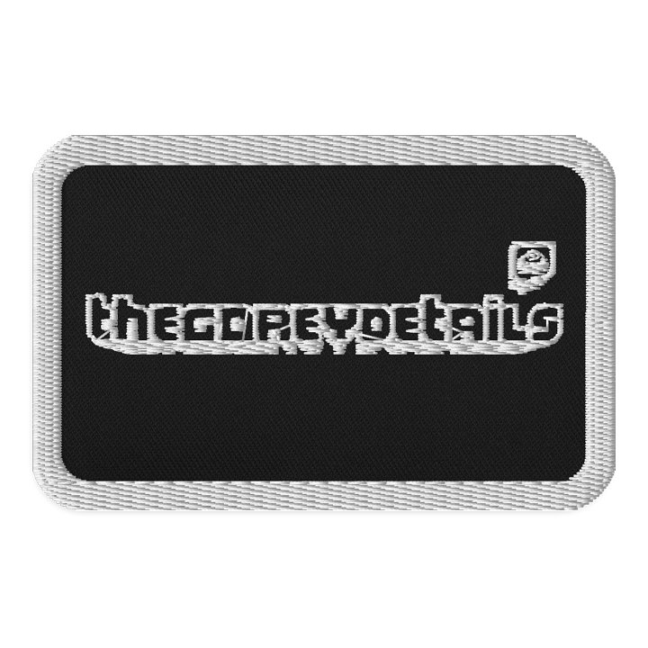TTV White - Embroidered Patches product image (1)
