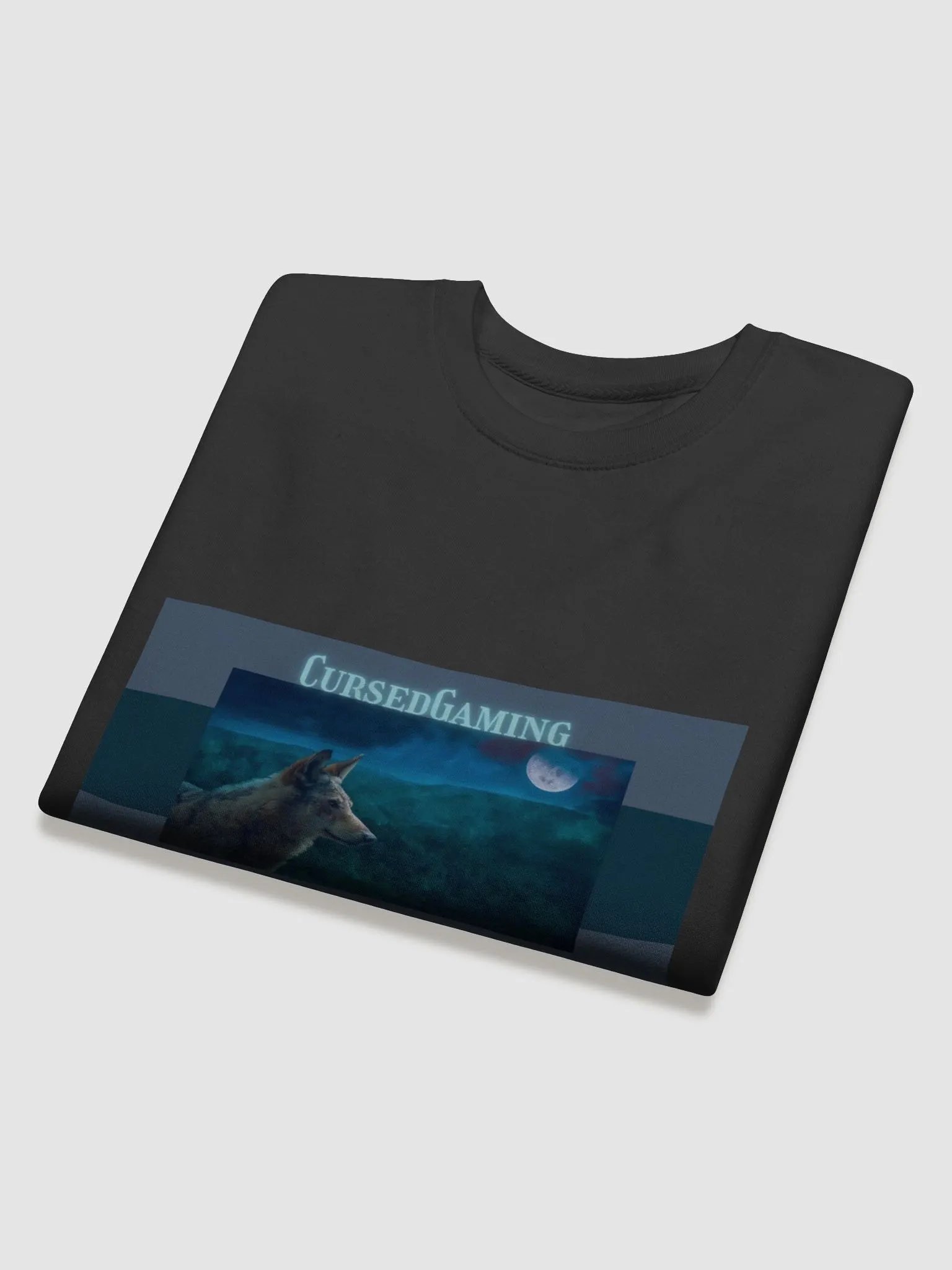 Moonlit Wolf Gaming Sweatshirt product image (26)
