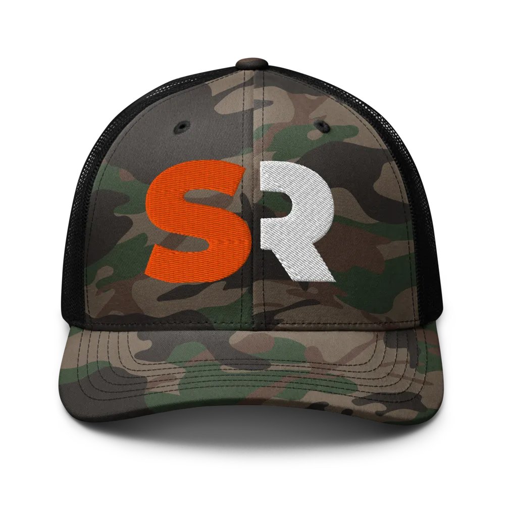 SR Camo Trucker Hat product image (1)