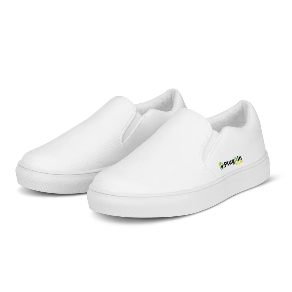 Plug It In Solar High-Quality Women's Slip-On Canvas Shoes product image (4)