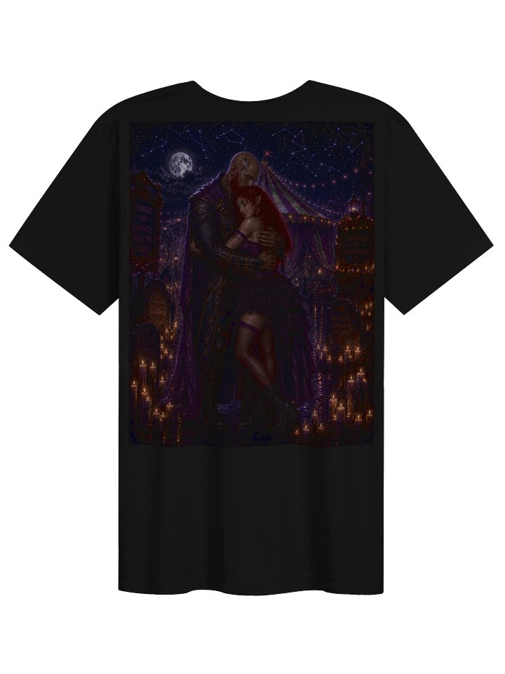 Midnight Carnival Embrace Gothic Fantasy Tee product image (4)
