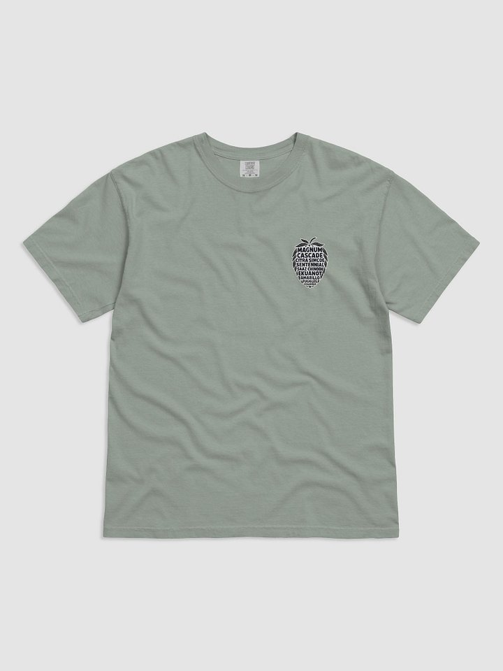 Hop Varieties Illustration Cotton T-Shirt product image (10)