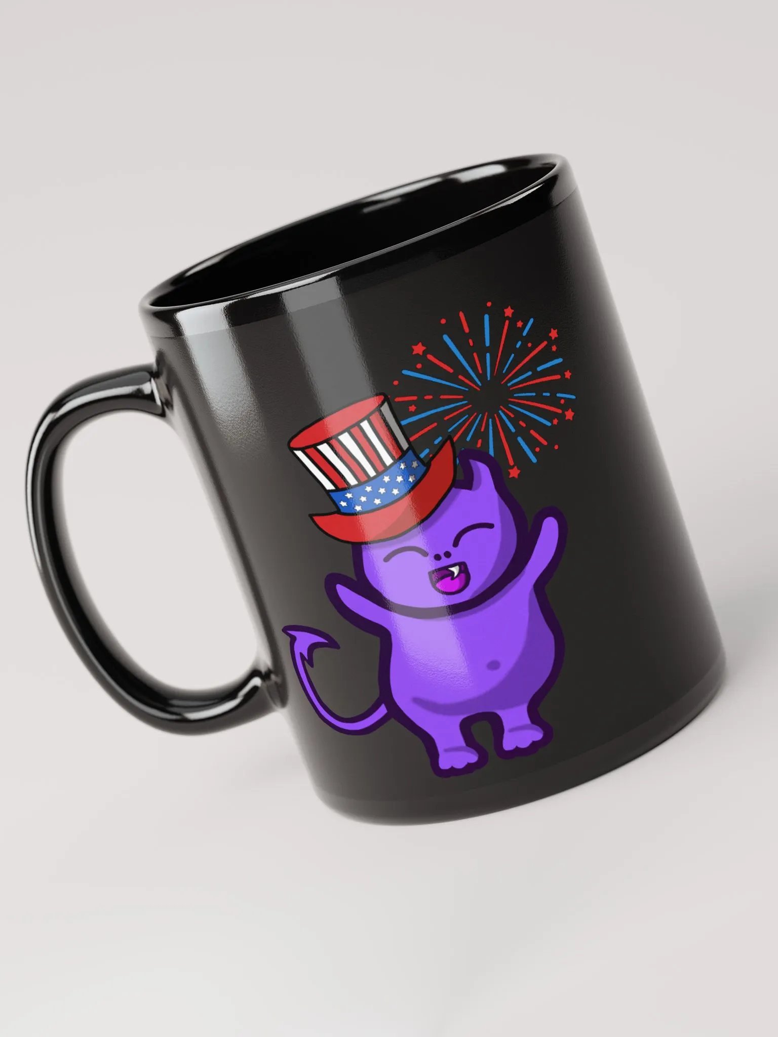 July 4th Black Mug product image (6)