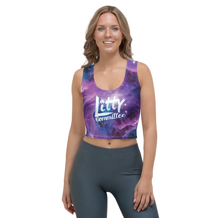 Spaced-Out Litty Committee Crop Top product image (1)
