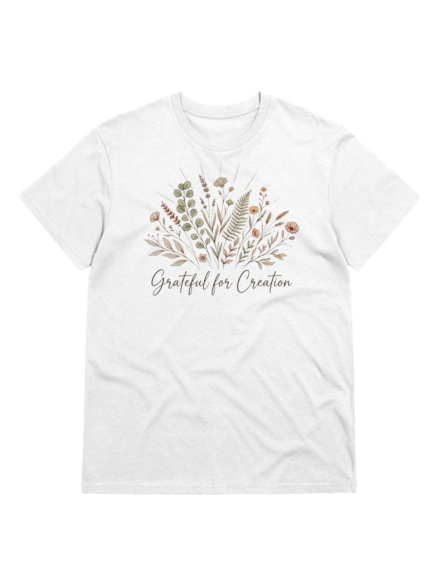 Grateful for Creation – Creation Care Faith Organic Cotton T-Shirt product image (21)