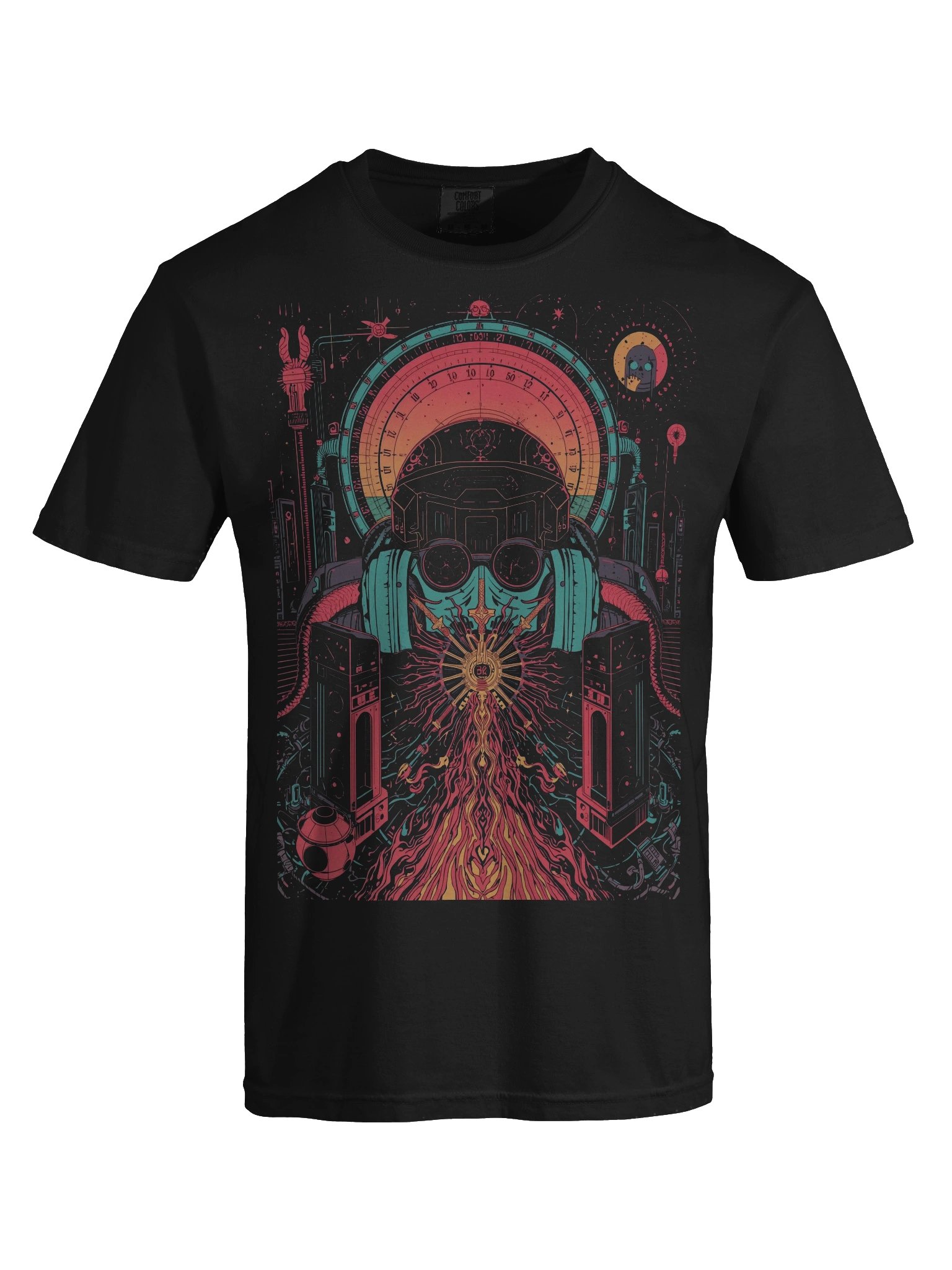 Cybernetic Dreamscape Heavyweight T-Shirt product image (2)
