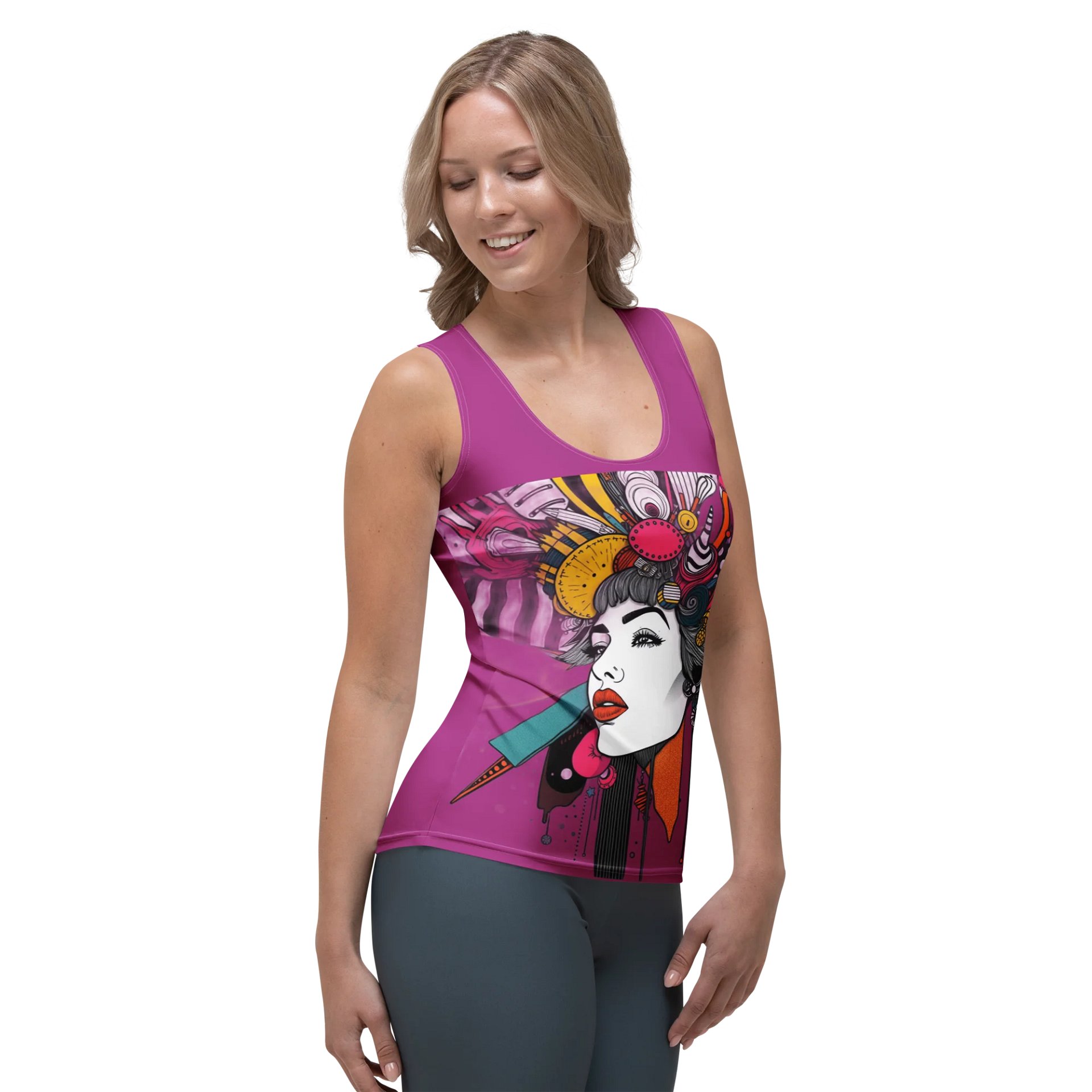 Mindful Blossom Women's Tank Top product image (4)