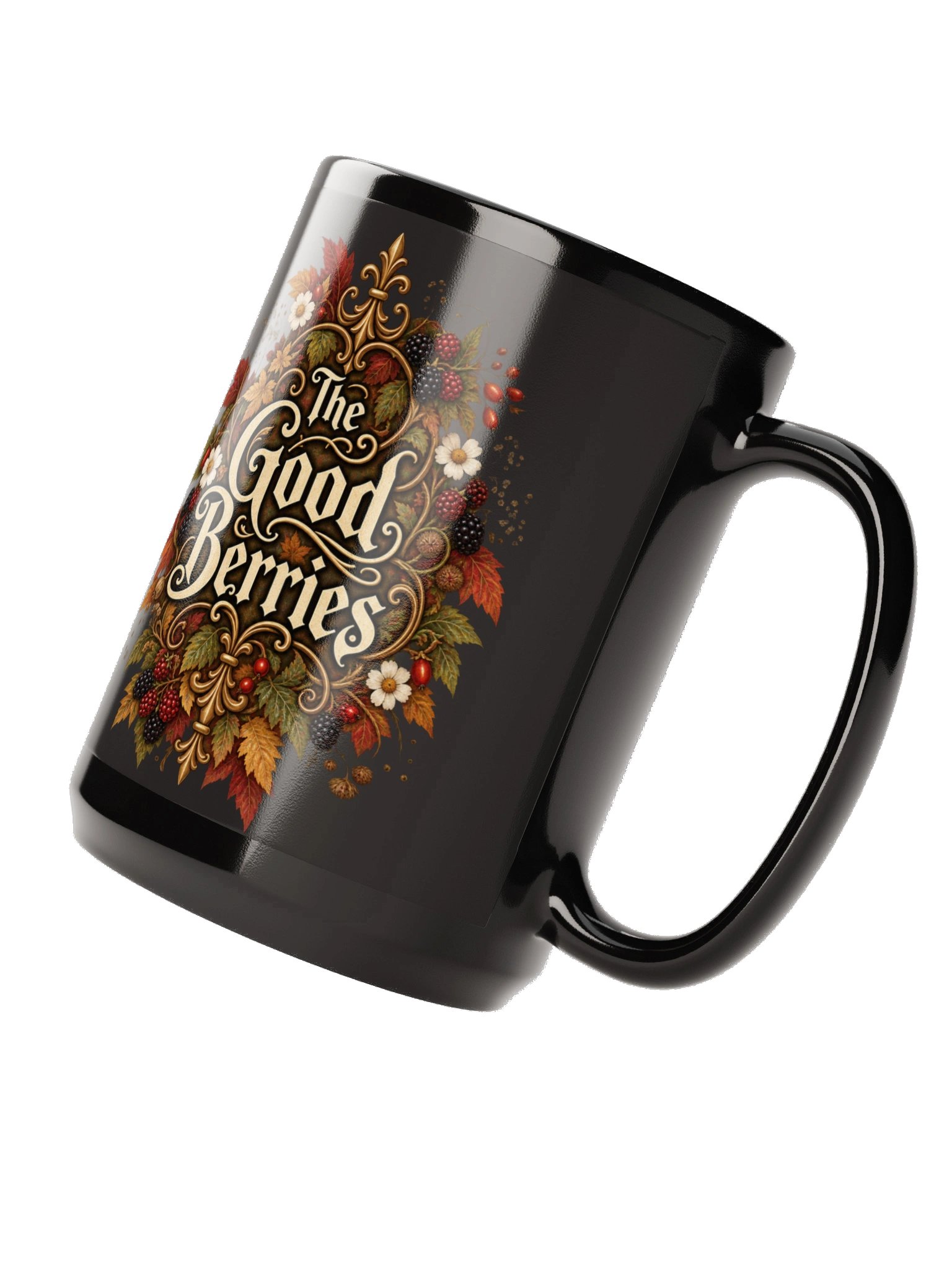 The Good Berries Black Mug product image (6)