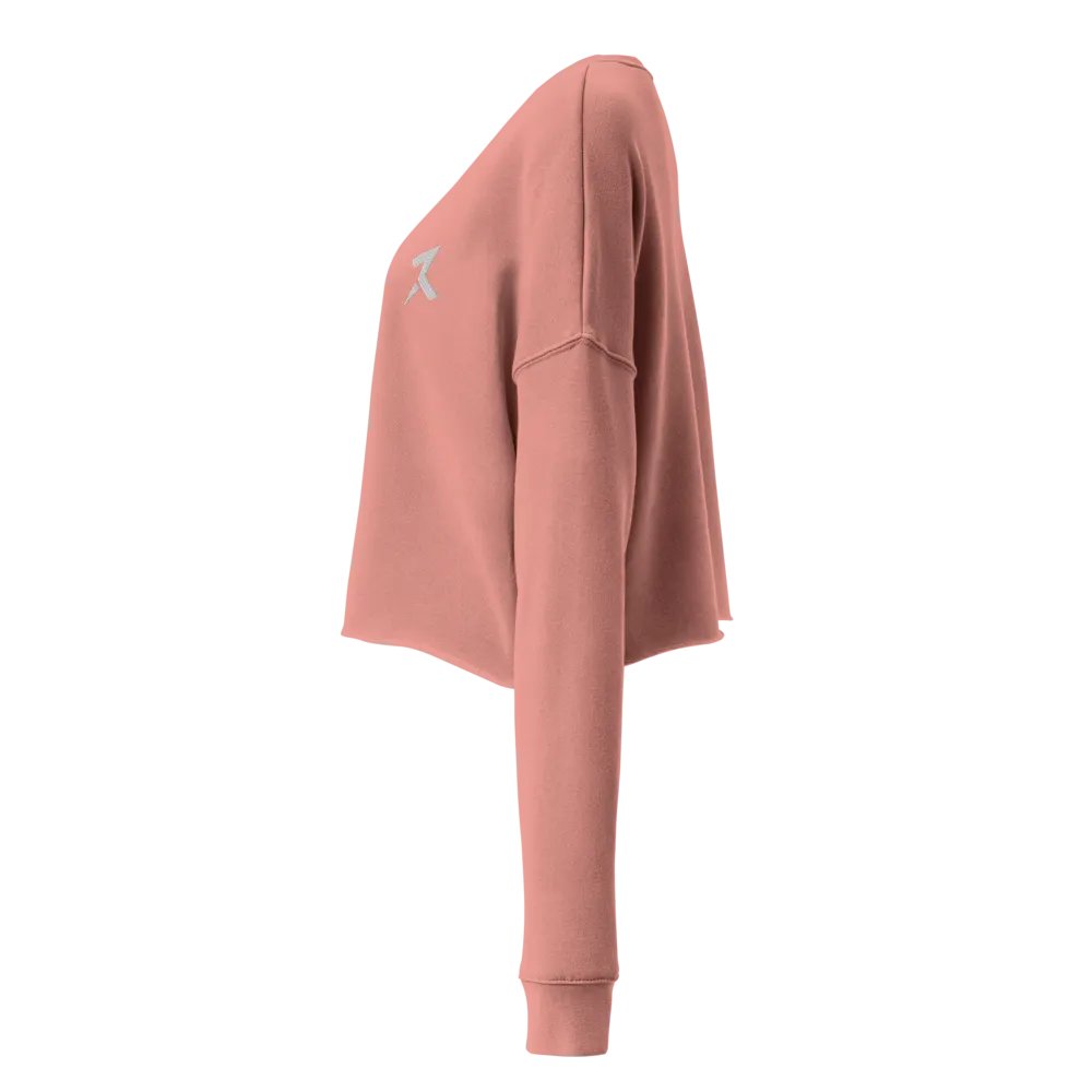WOMEN'S FLEECE "R" CROPPED SWEATSHIRT product image (4)