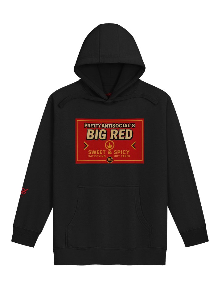 Pretty AntiSocial “BIG RED” Hoodie product image (1)