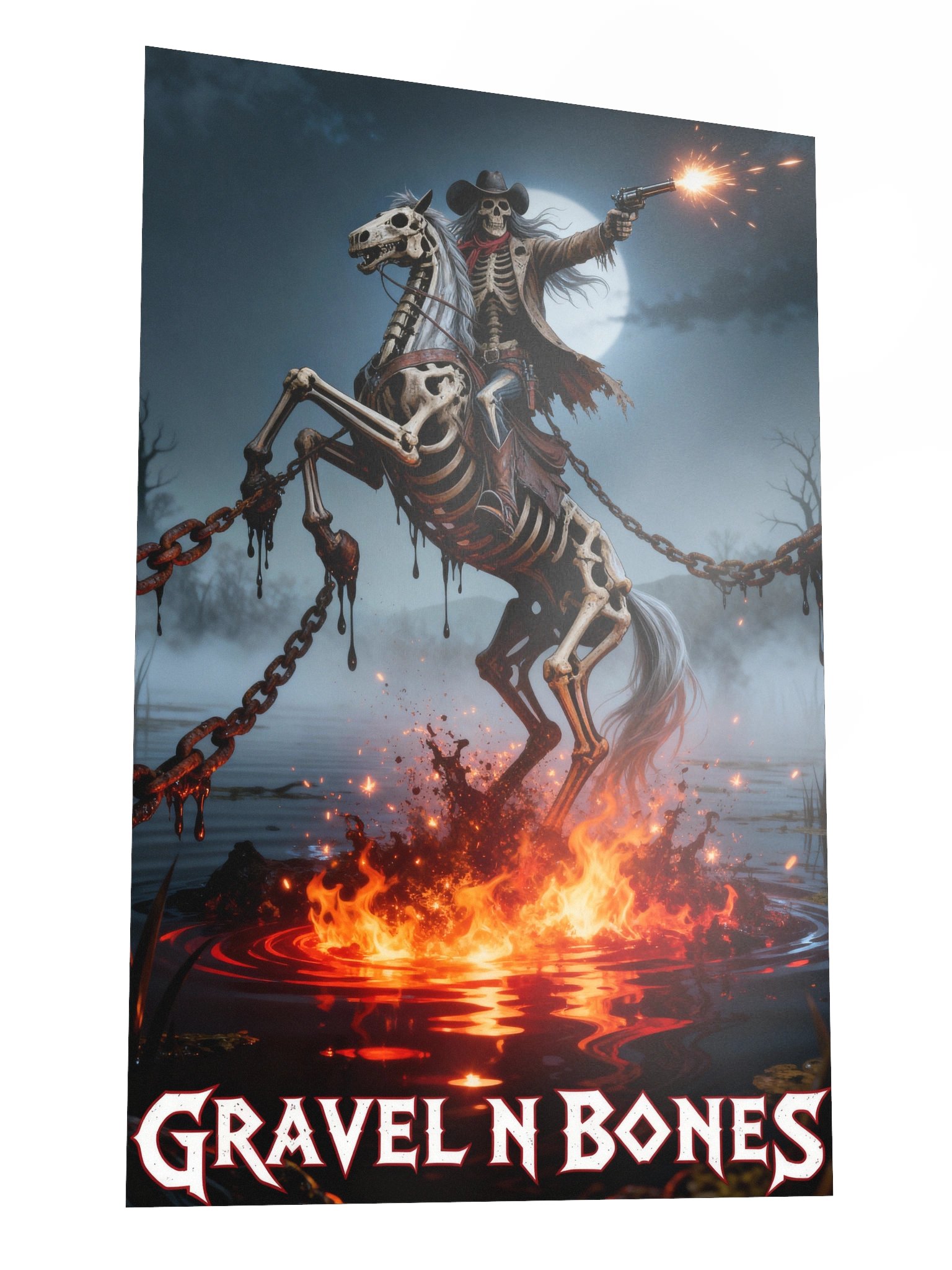 Gravel N Bones – The Damned Still Ride Poster product image (3)