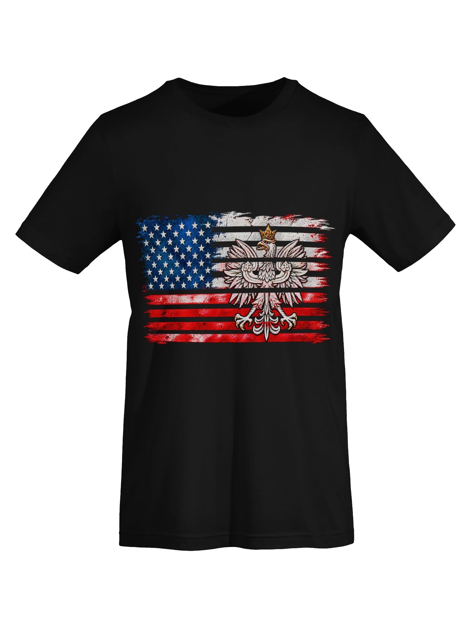 Polish American Flag T-Shirt product image (6)