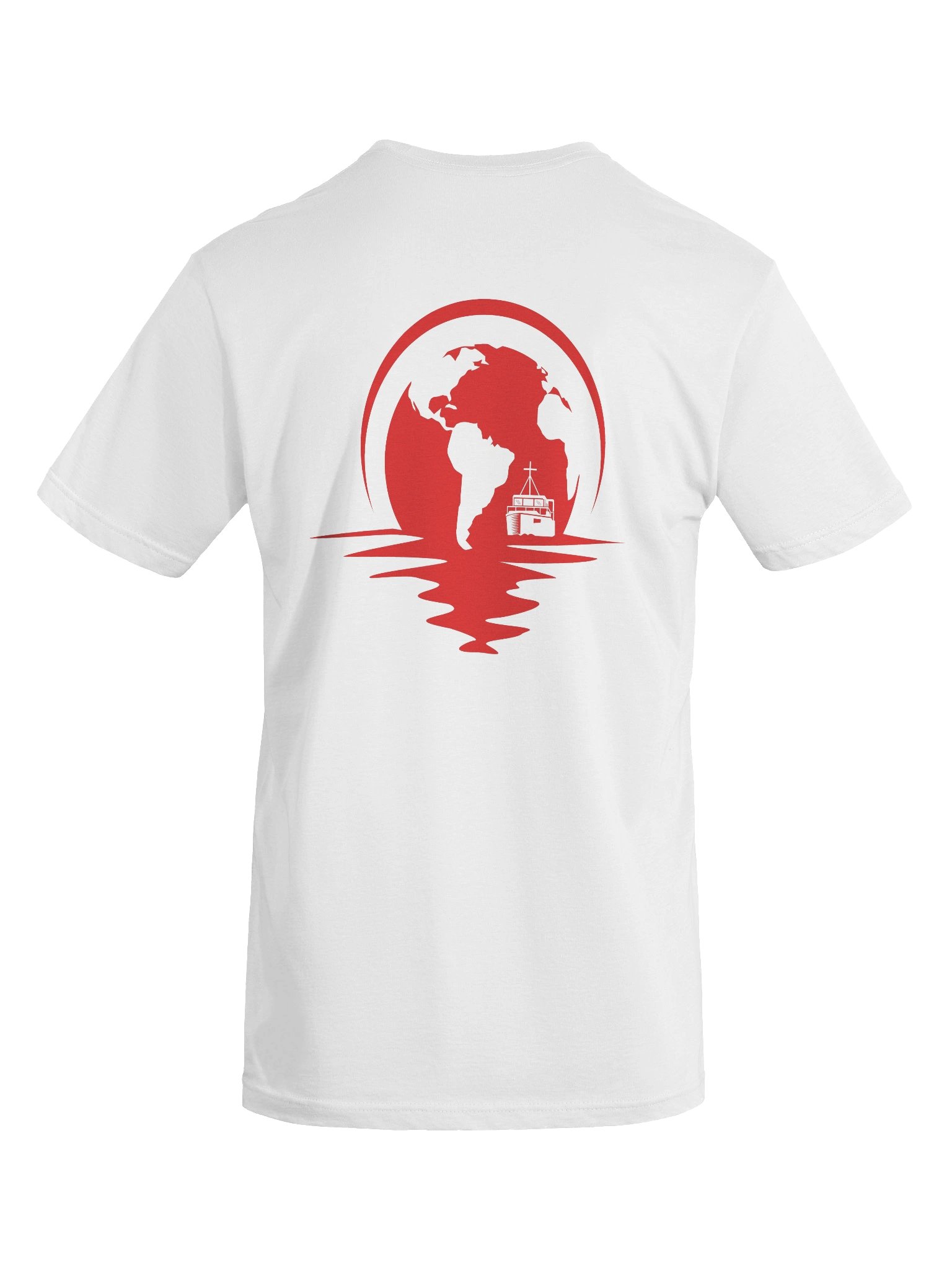 The 71 Percent Tee White/Red product image (7)