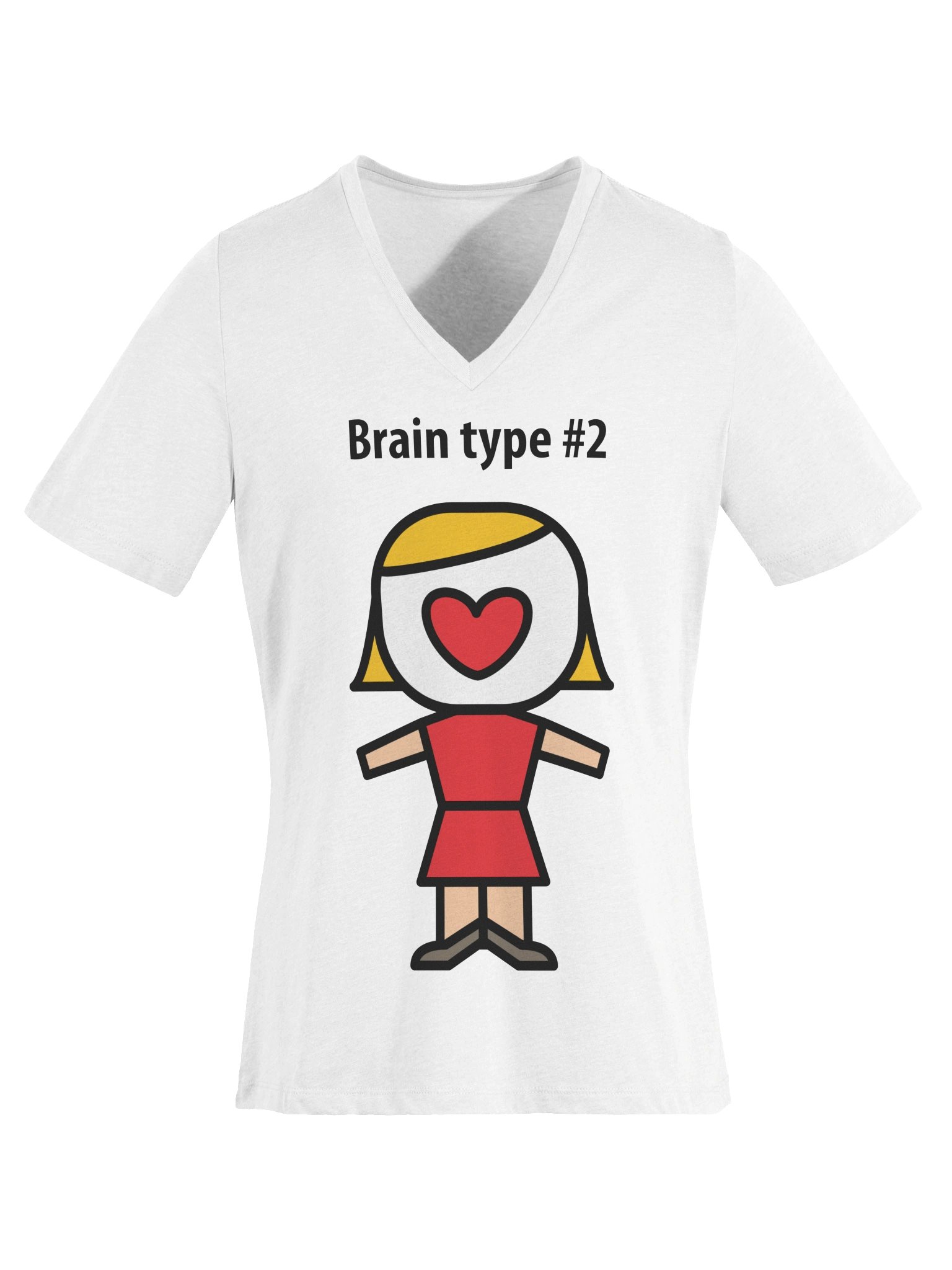Women's t-shirt for brain type #2 product image (6)