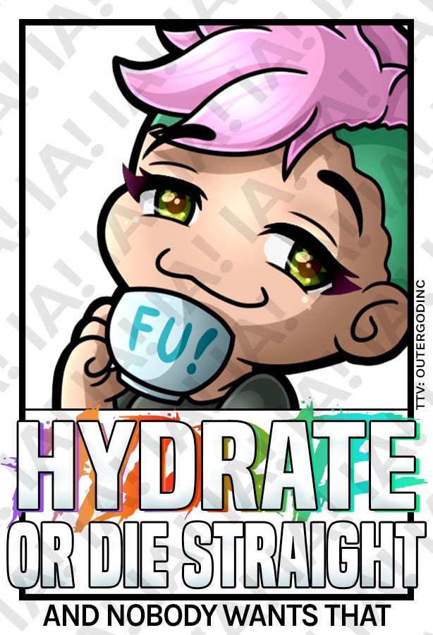 Magnet: Hydrate or Die Straight product image (2)
