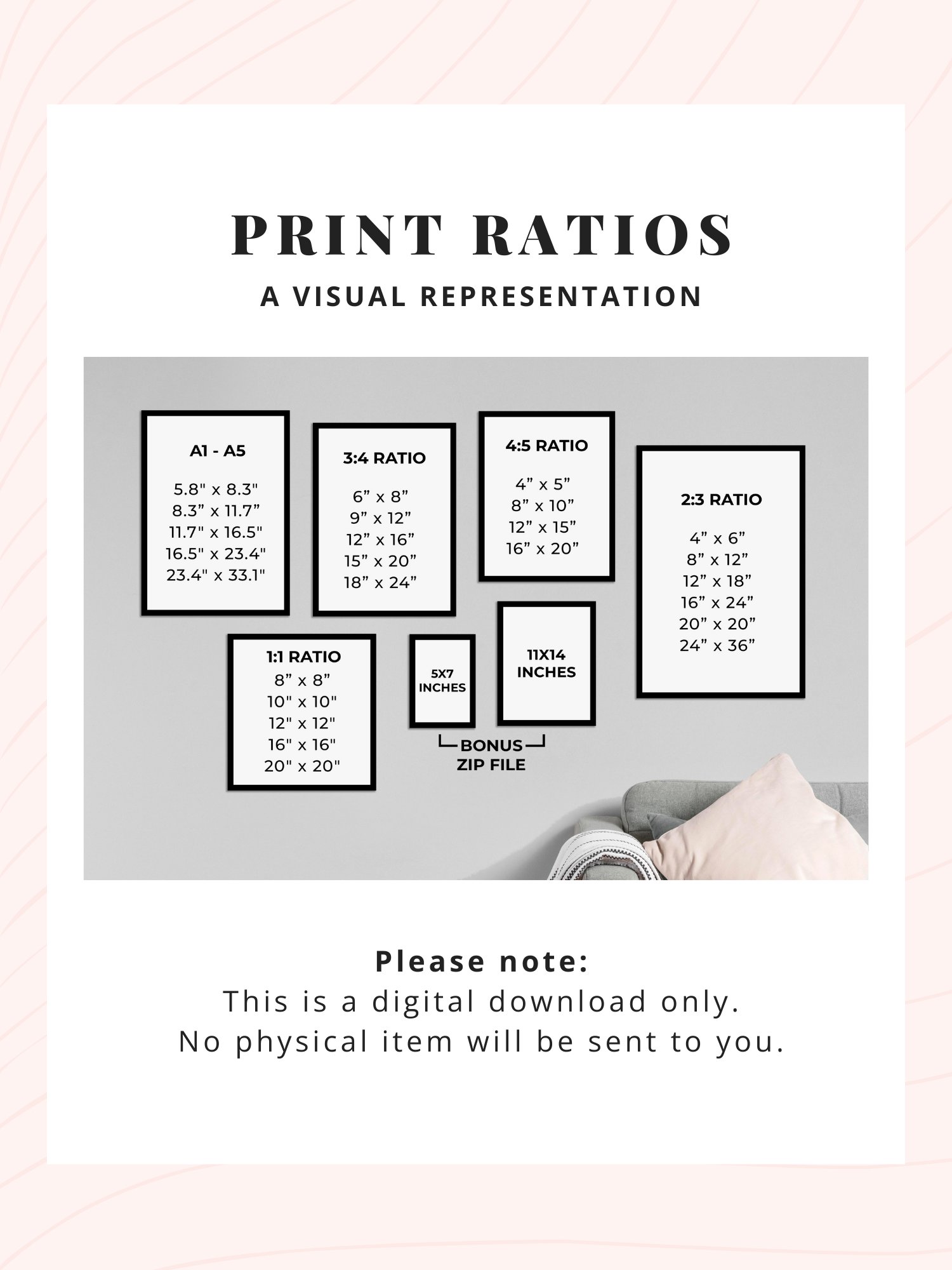 Be Kind to Your Mind Printable Wall Art Digital Download product image (4)