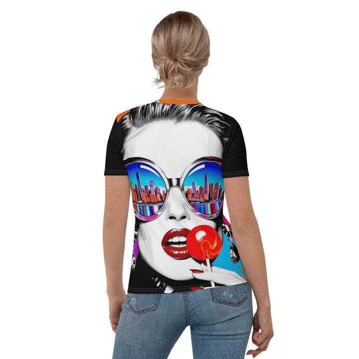 Metropolis Sunset Shades Tee - Pop Art City Glam product image (2)