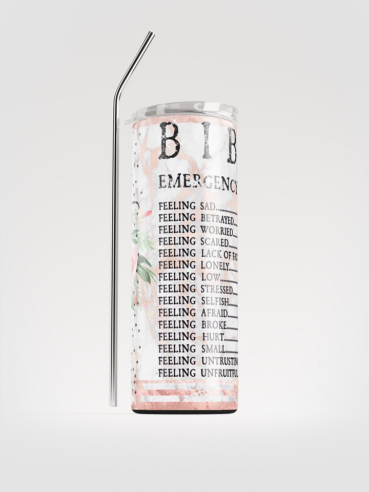 Bible Verses Stainless Steel Tumbler product image (2)