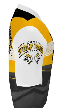 KWP White Sleeve SOTX Softball COACH Jersey product image (2)