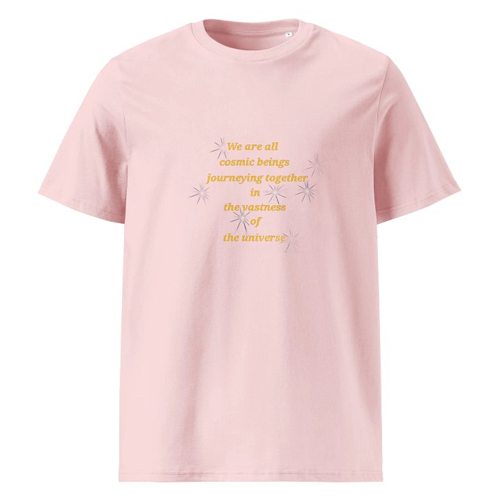 Cosmic Journey Unisex Organic T-Shirt product image (1)