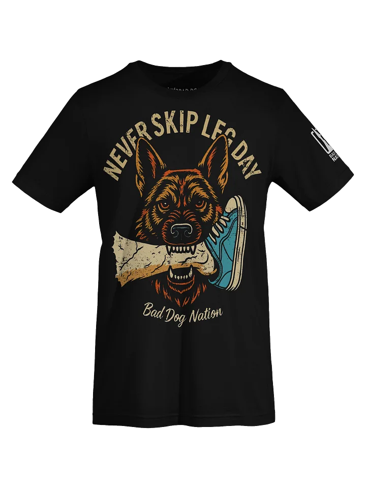 Never Skip Leg Day - PREMIUM ADULT UNISEX T-SHIRT product image (1)