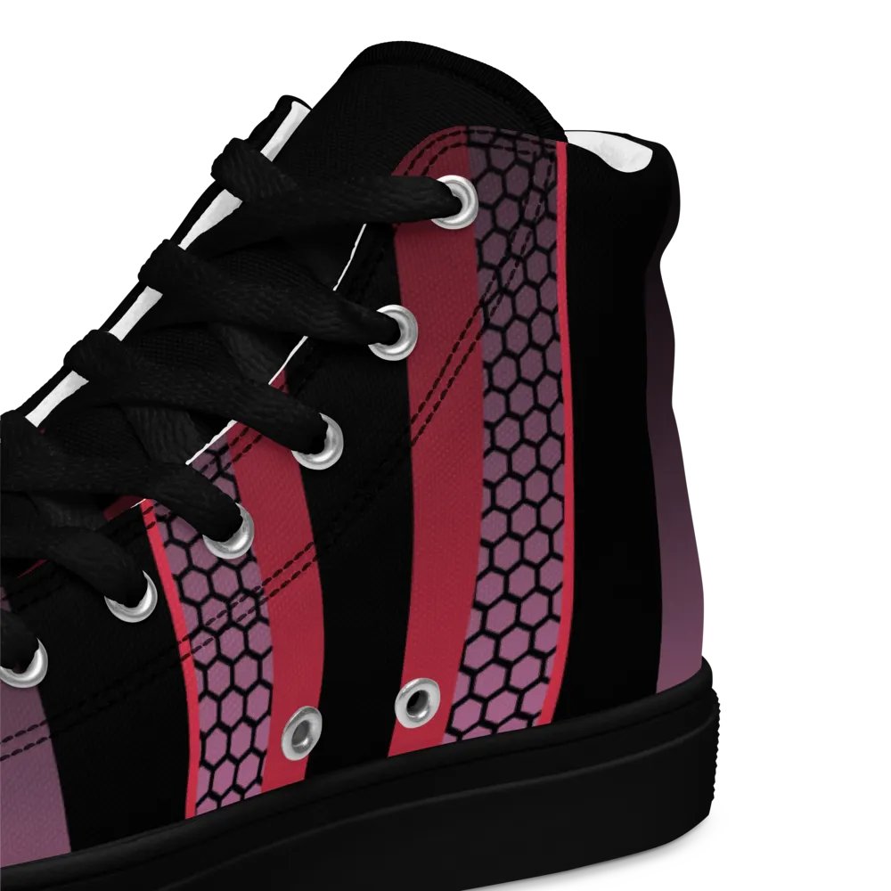 KKMinistry Black & Purple High Tops product image (10)