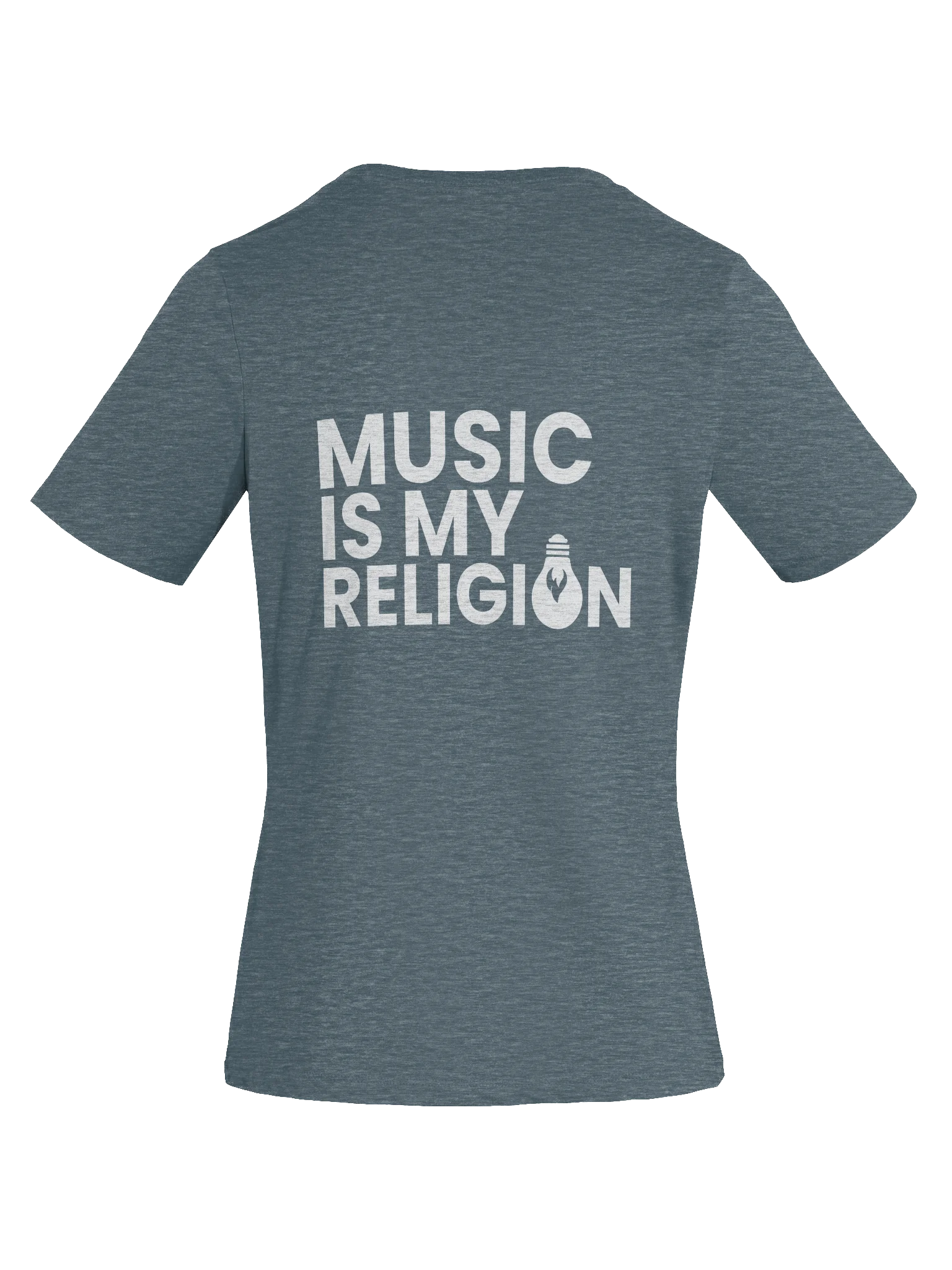 Music Is My Religion Women's V-Neck product image (19)